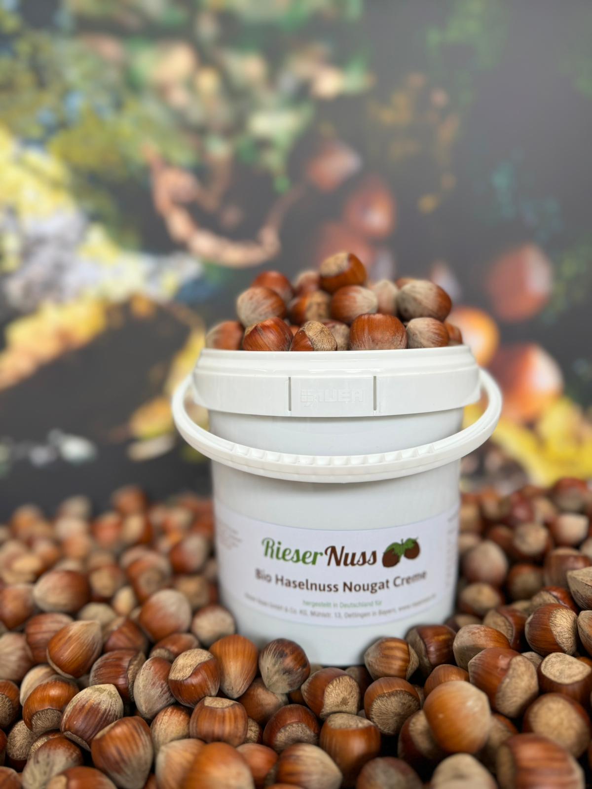 Rieser Bio-Nuss-Nougat Creme 1000g - Großgebinde für Familie und Gastronomie